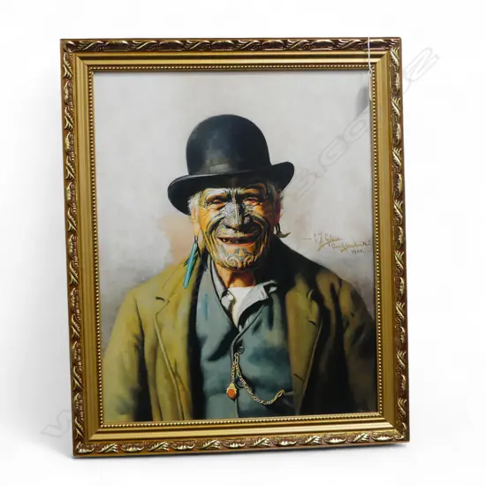 MODERN GOLDIE PRINT 290x380mm