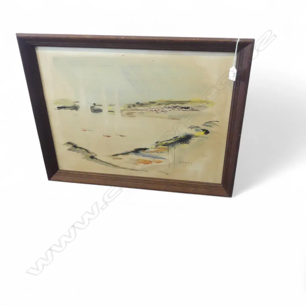 PASTLE & GAUCHE  YACHTS SIGNED BIRDSFORD H450 L590MM Image 1++