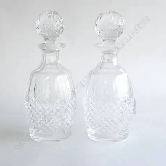 PR WATERFORD CRYSTAL DECANTERS, H.260mm