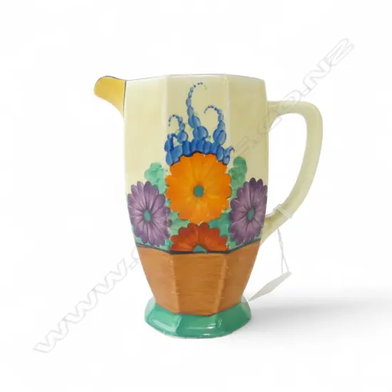 CLARICE CLIFF BIZARRE 'GAYDAY' JUG H.155mm