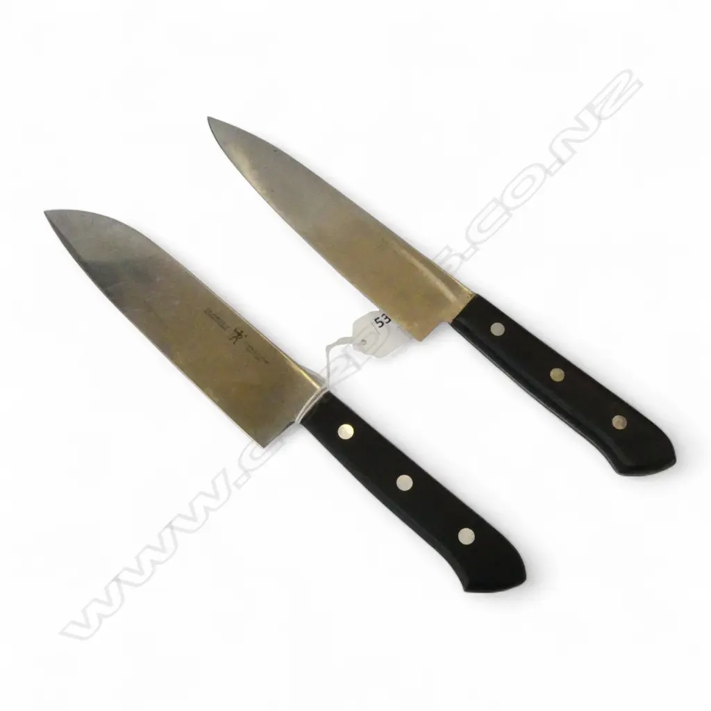 2 GERMAN CHEFS KNIVES L.300mm Image 1++