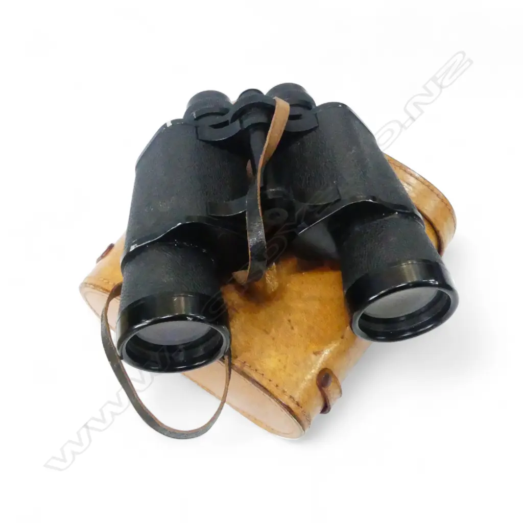 CASED PR AGMER 7x50 BINOCULARS  Image 1++