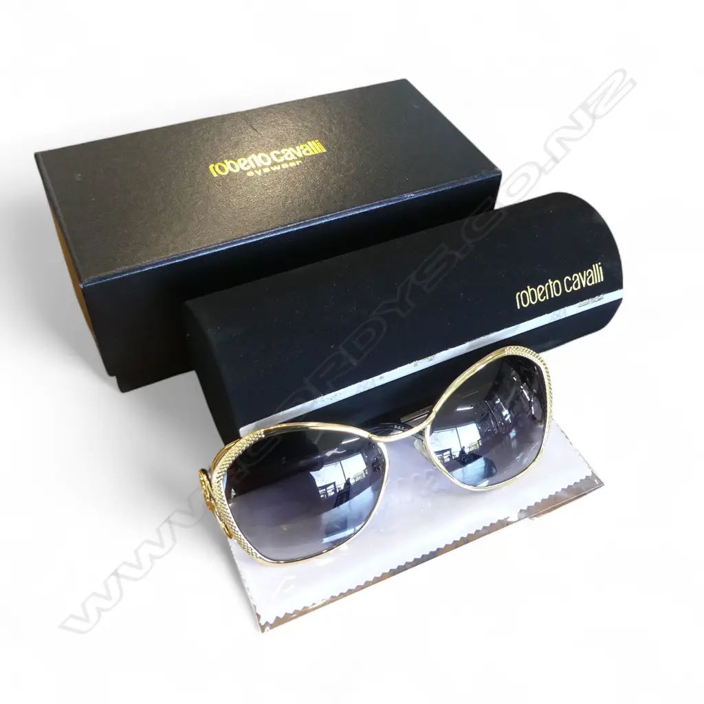 PR ROBERTO CAVALLI SUNGLASSES, BOXED & CASED Image 1++