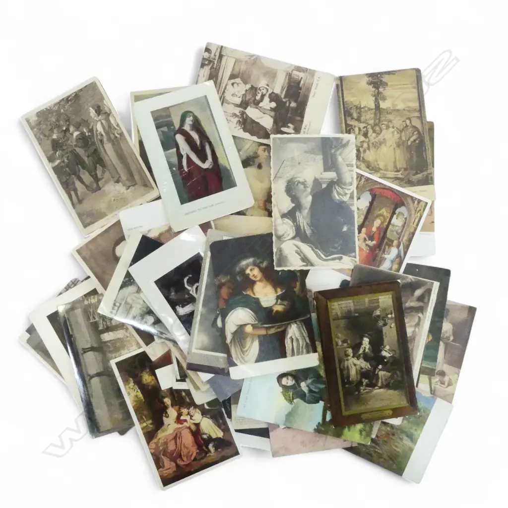 75+ OLD POSTCARDS MOSTLY EUROPEAN ART SCENES ETC   Image 1++