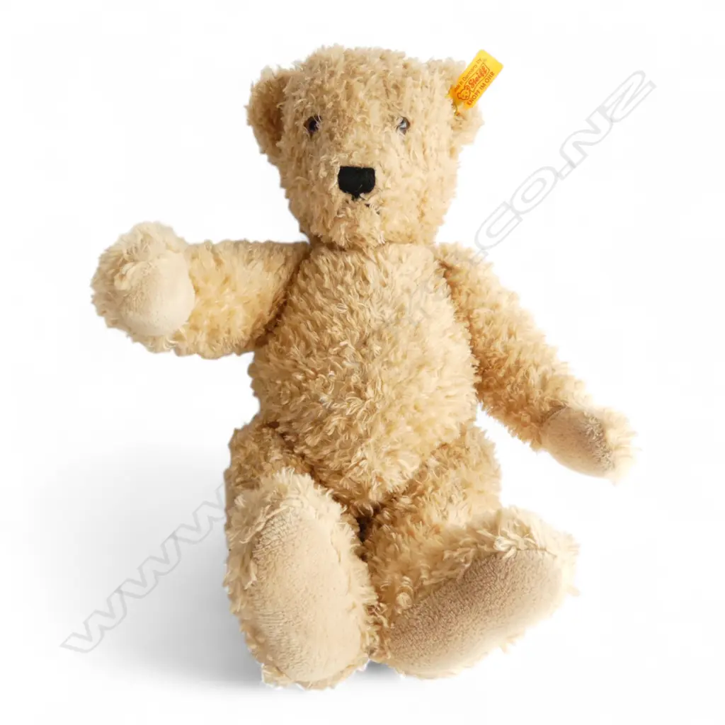 VINTAGE 'STEIFF' TEDDYBEAR, BUTTON & TAG IN EAR, H.300mm Image 1++