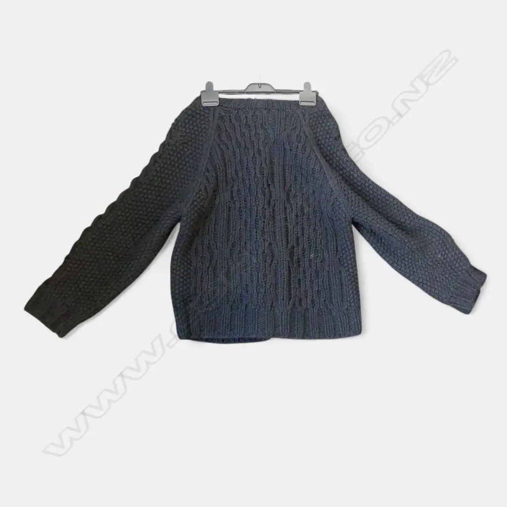 TRELISE COOPER CABLE KNIT JUMPER SIZE LARGE L 600mm Image 1++