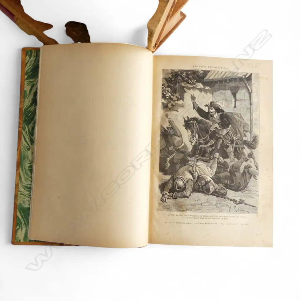 3 VOLS. DUMAS LES TROIS MOUSQUETAIRES Image 1++