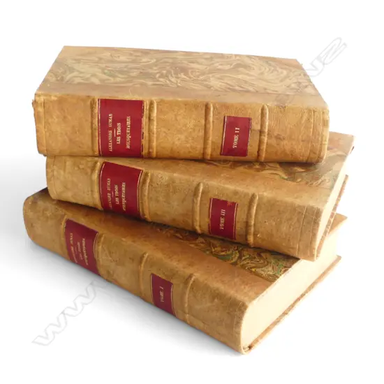 3 VOLS. DUMAS LES TROIS MOUSQUETAIRES