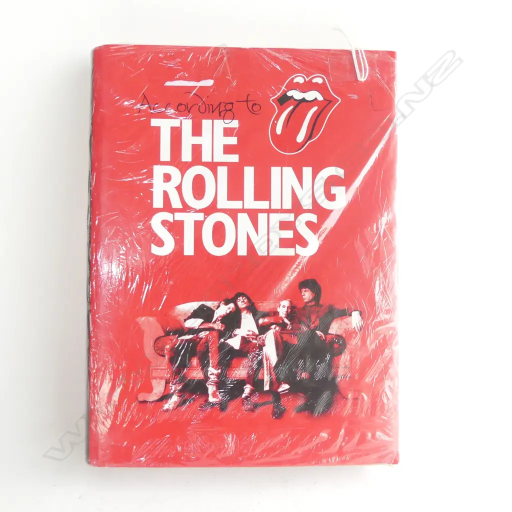 ACCORDING TO THE ROLLING STONES BOOK IN PLASTIC SEAL, 2003 1st Ed. Image 1++