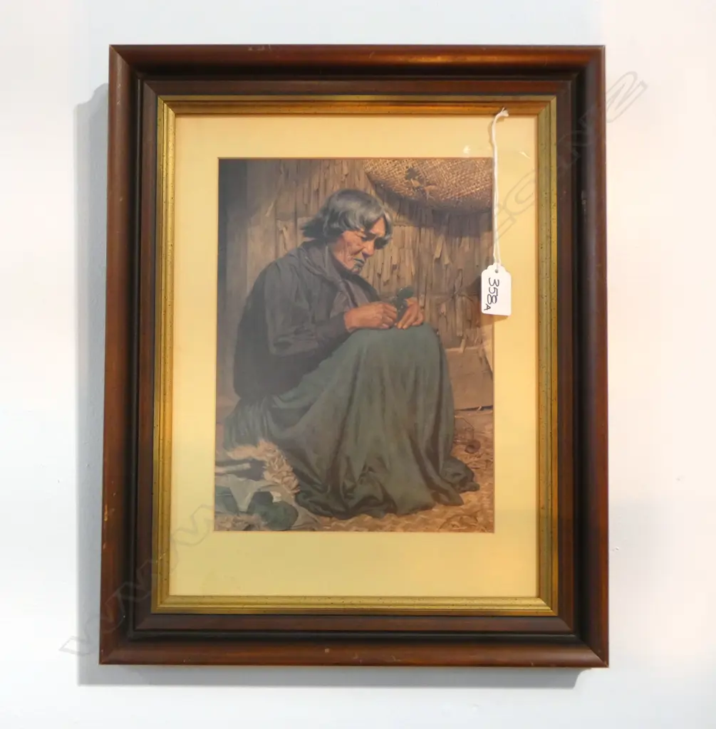 GOLDIE HARATA REWIRI TARAPATA PRINT 260x195mm Image 1++