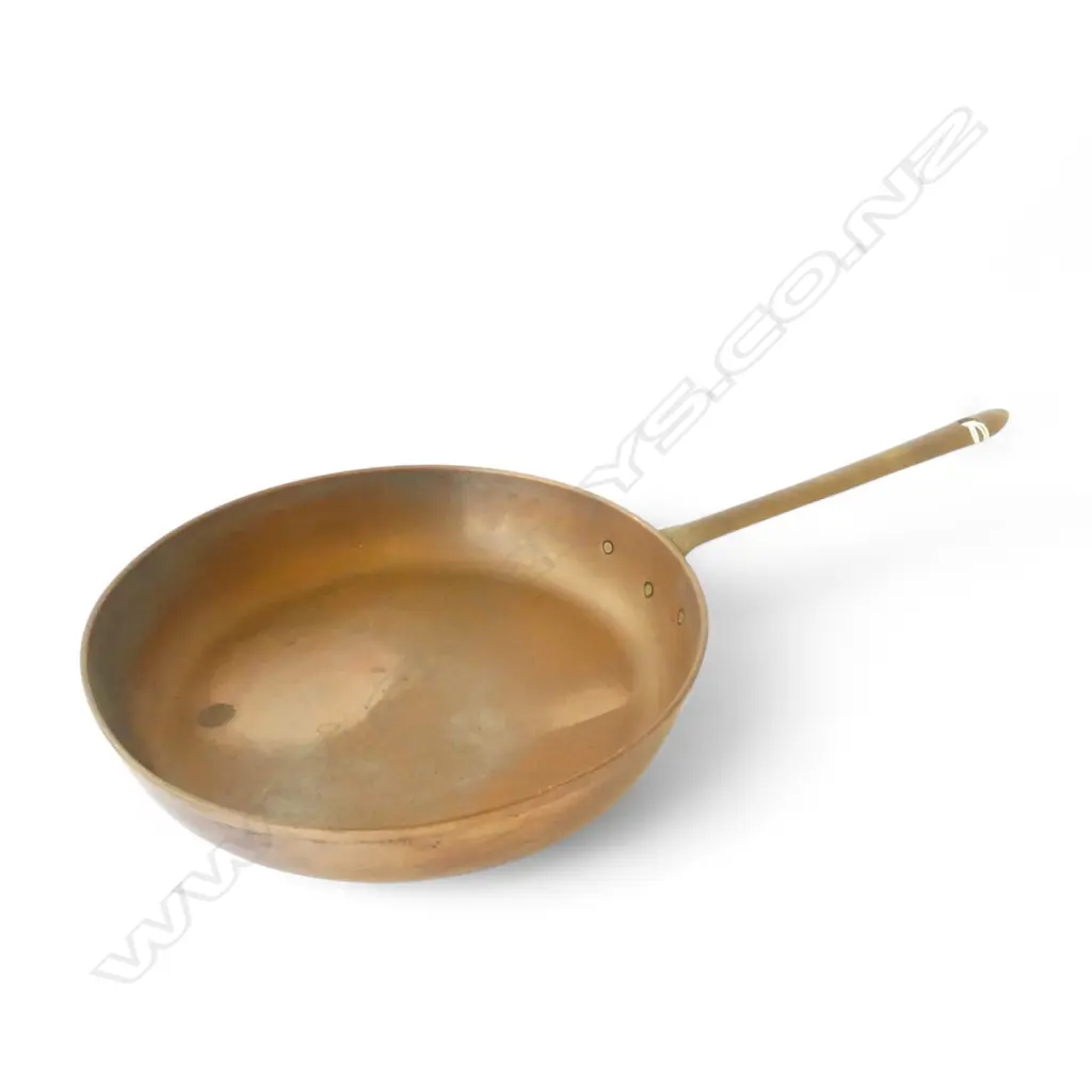 'TAGUS' COPPER FRY PAN L.460mm Image 1++
