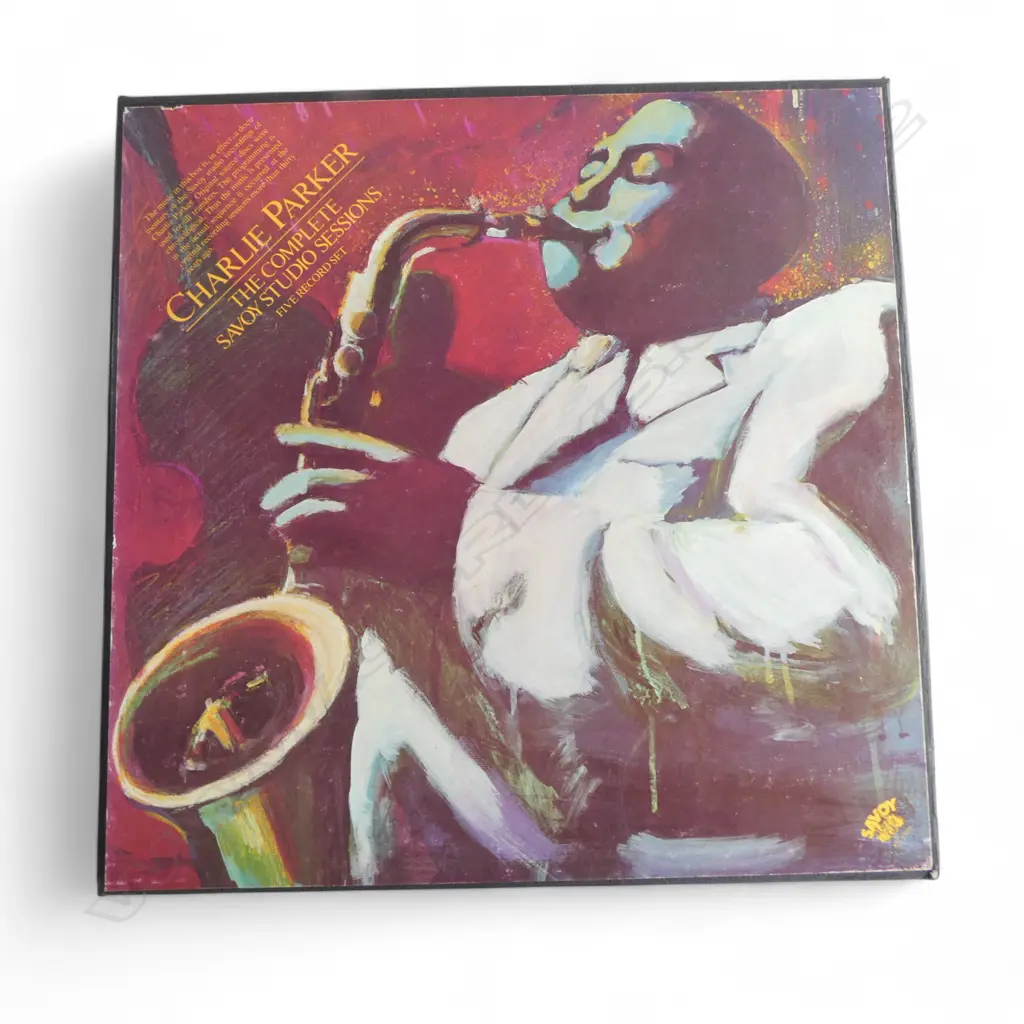 CHARLIE PARKER THE COMPLETE SAVOY STUDIO SESSIONS 5 LP BOX STE SAVOY 5500/2598 - SLIGHT DAMAGE TO BOX Image 1++