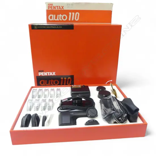 BOXED ASAHI PENTAX AUTO 110 CAMERA SET