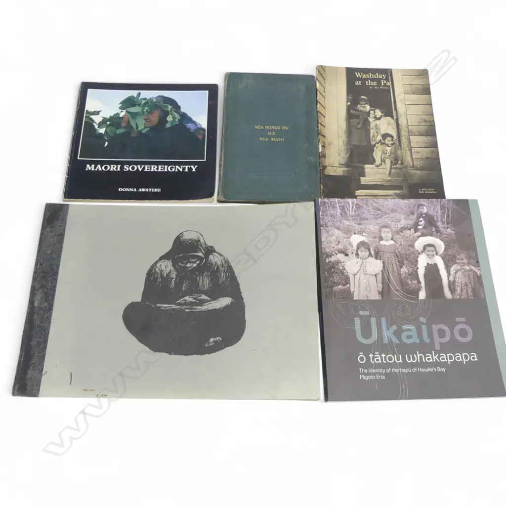 5 BOOKS, MAORI INTEREST Image 1++