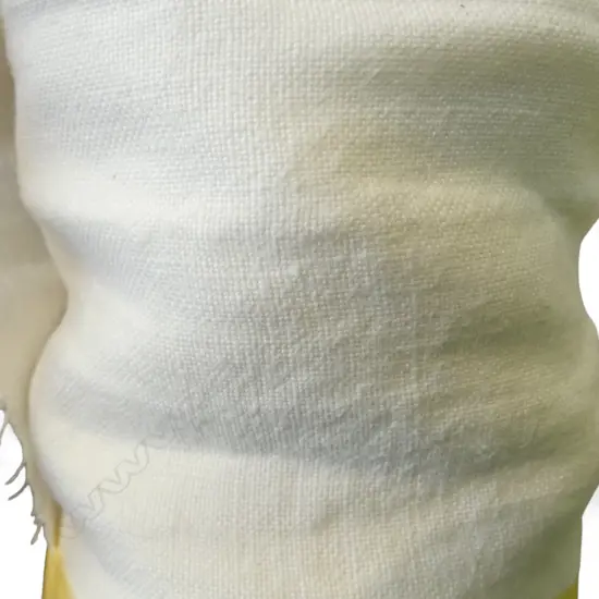 BOLT OF WHITE FABRIC