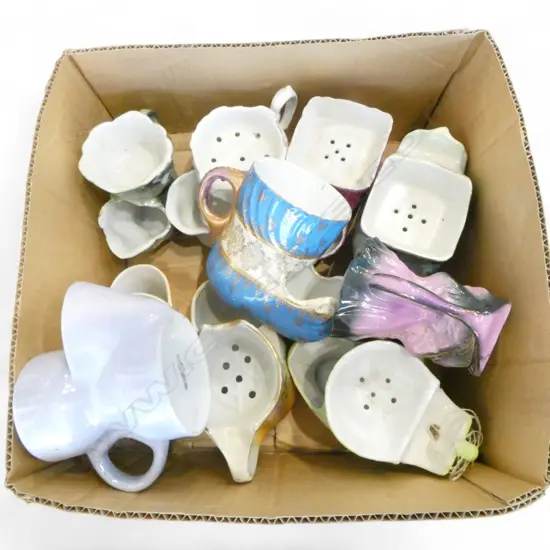 10 VINTAGE SHAVING MUGS