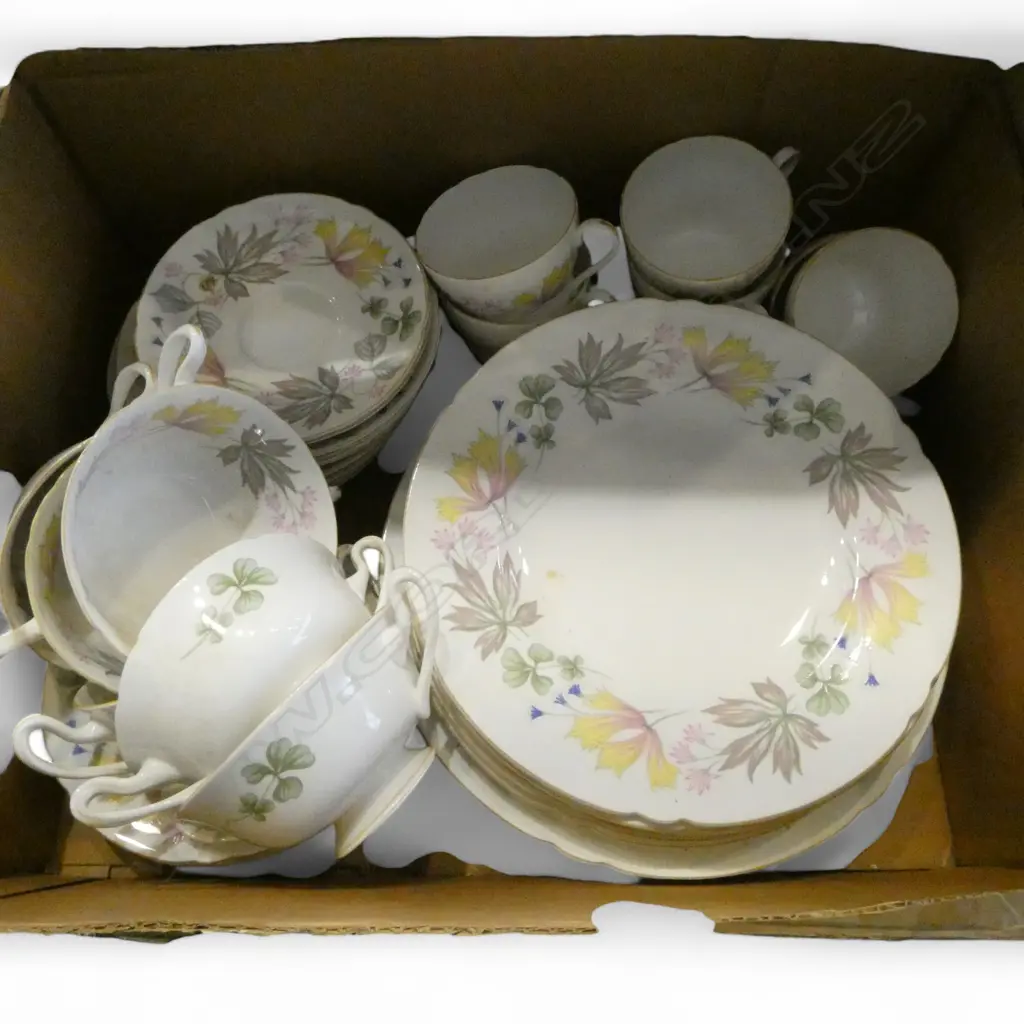 ASST. FLORAL PAT. SHELLEY C/S & DINNER CHINA Image 1++