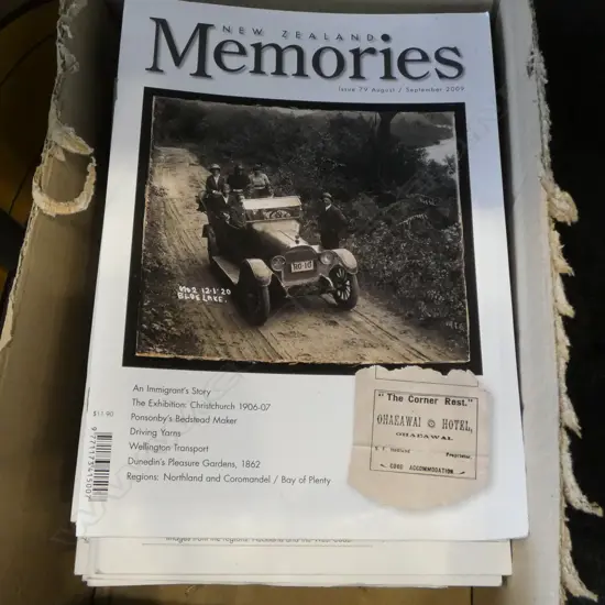 COLLECTION PERIODICAL 'NEW ZEALAND MEMORIES' 