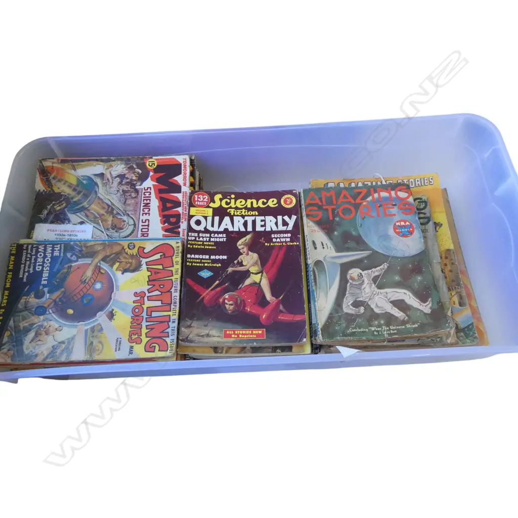 54 ASST. c.1920/1950 SCIENCE FICTION MAGAZINES  Image 1++