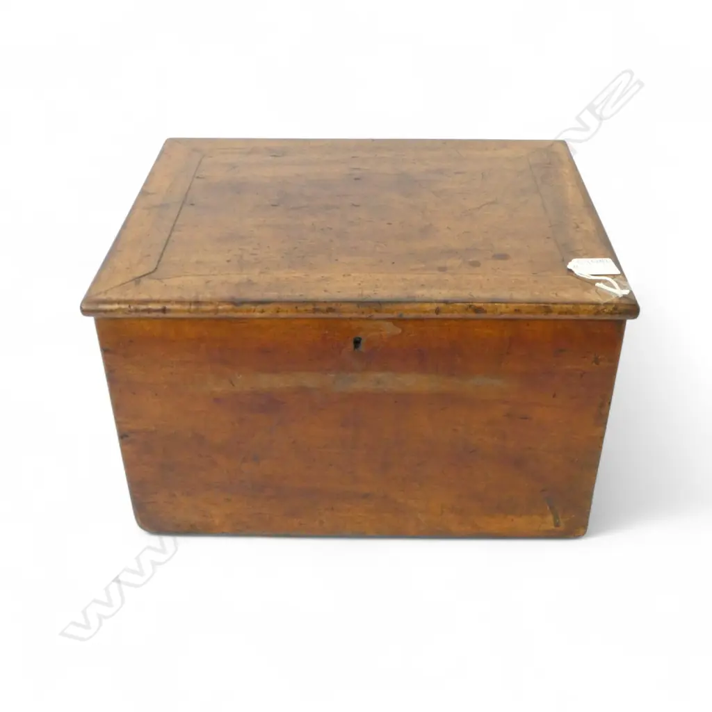 VINTAGE MAHOGANY BOX 395x320x230mm Image 1++