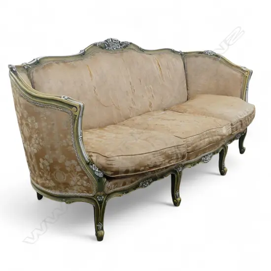 FRENCH STYLE SOFA (requires reupholstery)