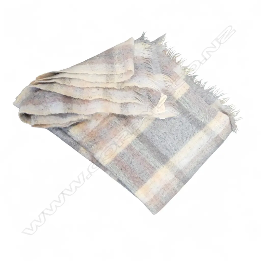SCOTTISH MOHAIR BLANKET Image 1++