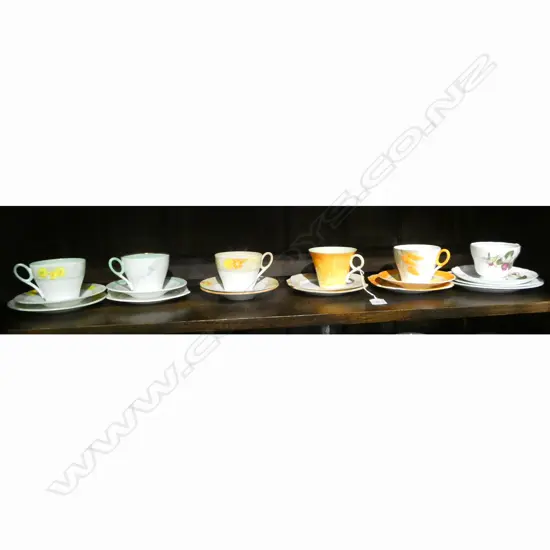  6 SHELLEY CHINA CSPS MIXED PATS