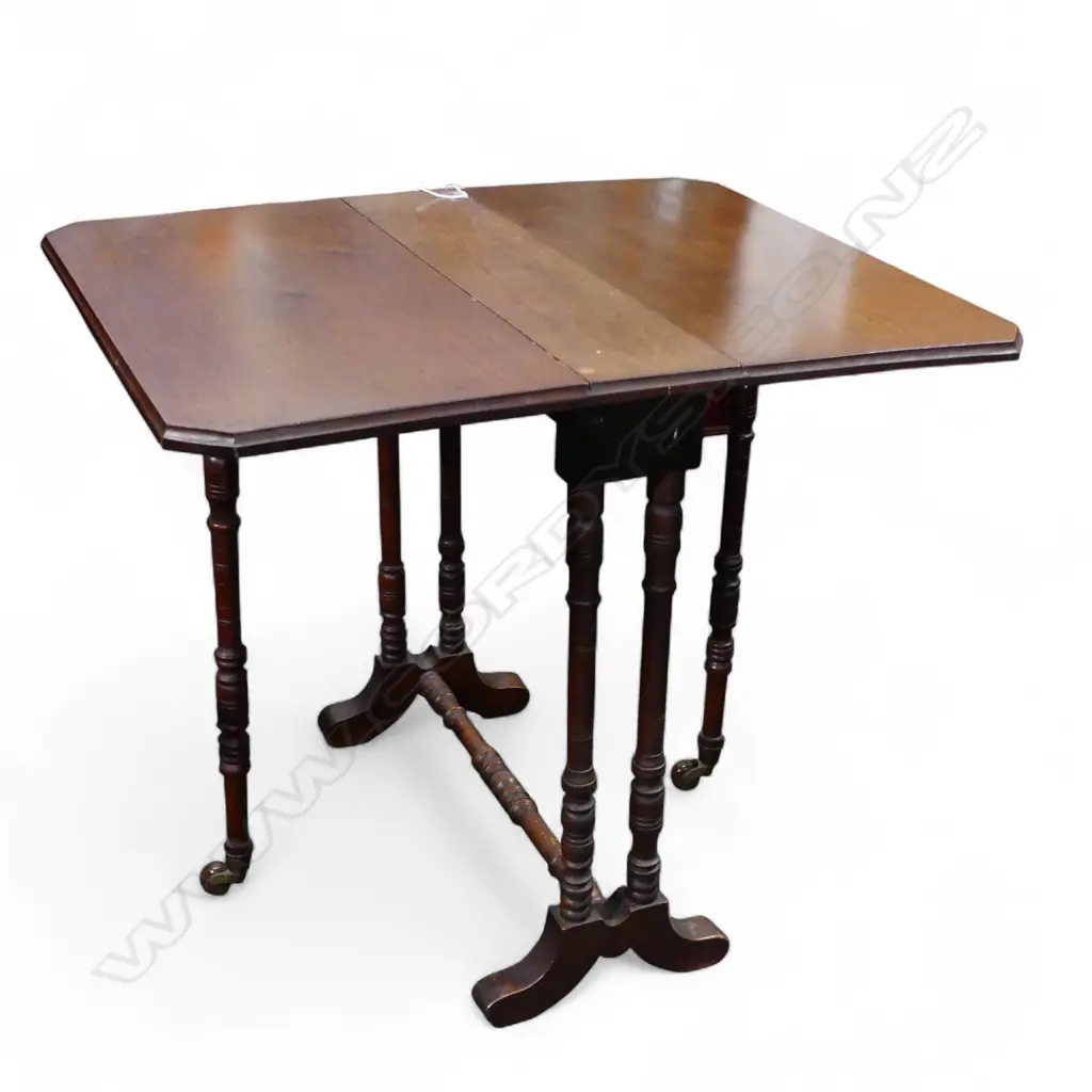 SMALL DROP LEAF SIDE TABLE 140x550x570mm Image 1++