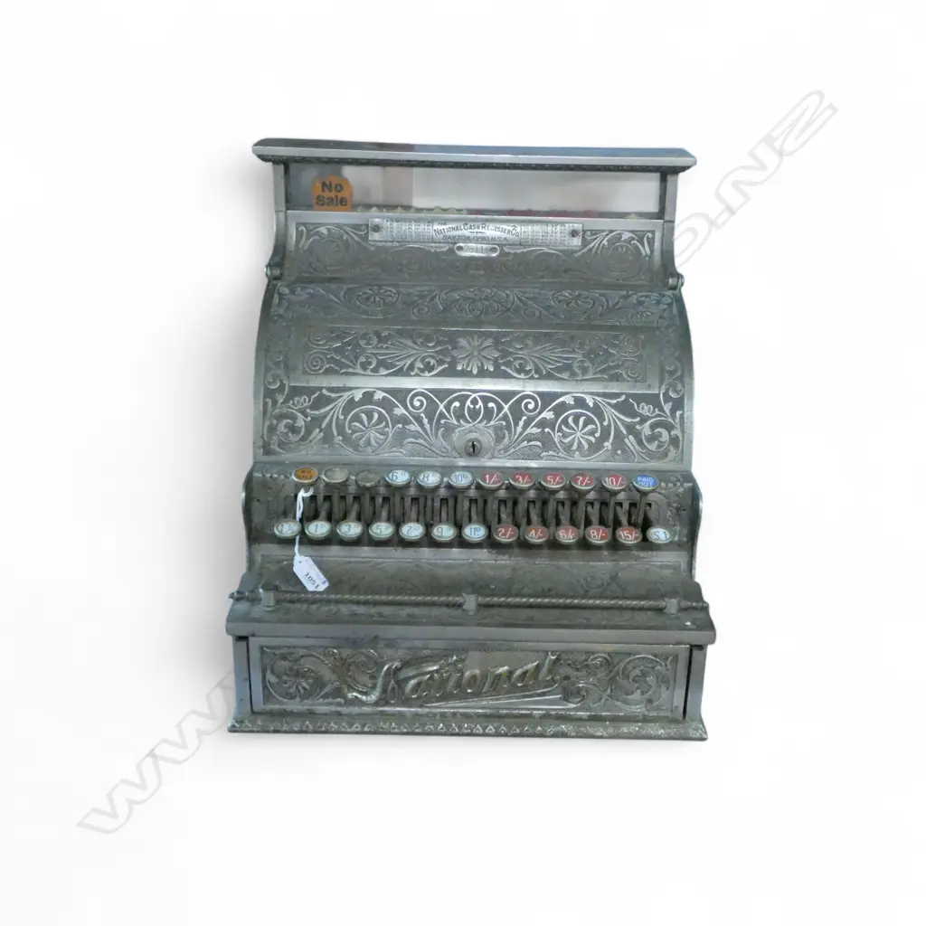 ANTIQUE NATIONAL CASH REGISTER 400x380x440mm Image 1++