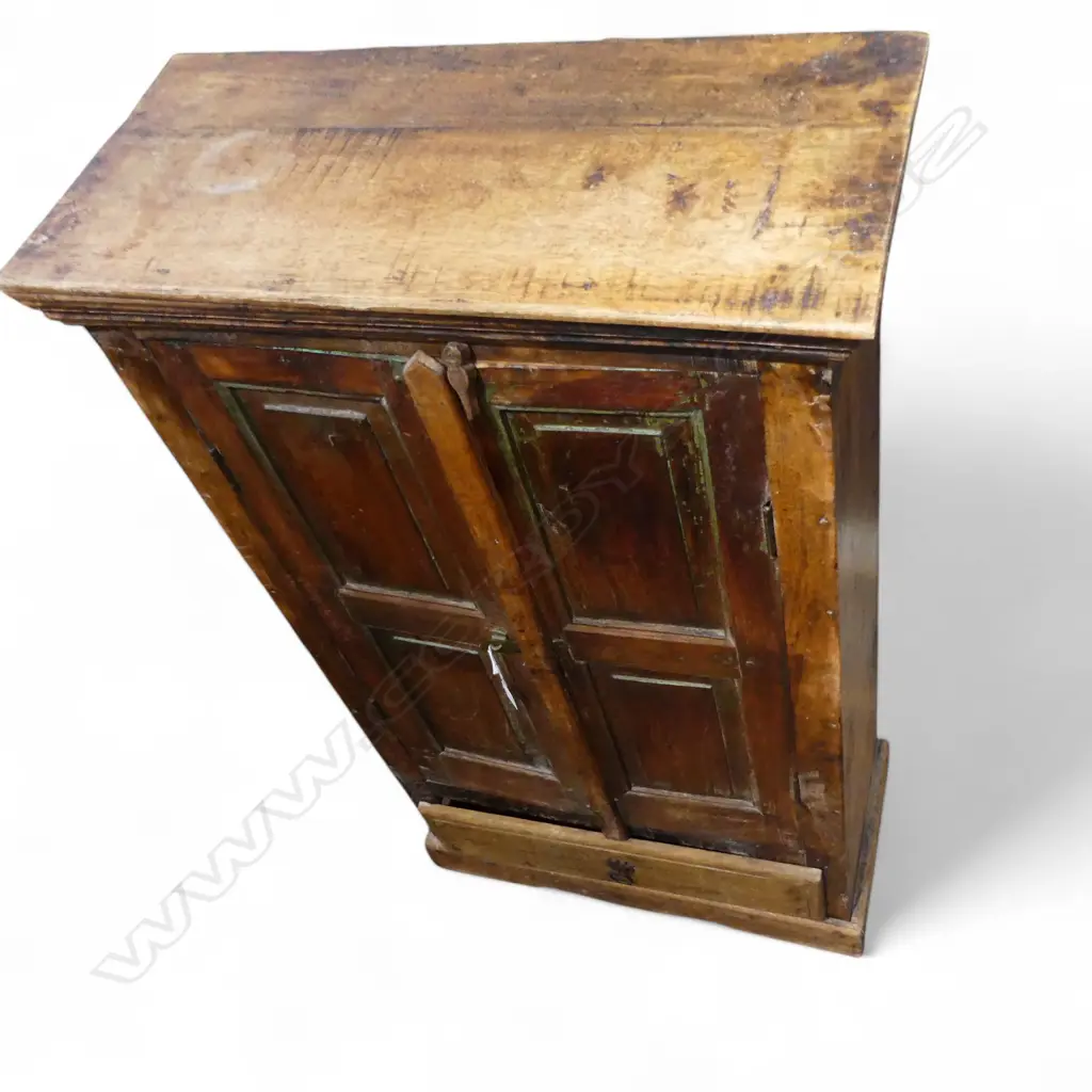 RUSTIC WOODEN CABINET 680x310x1210mm Image 1++