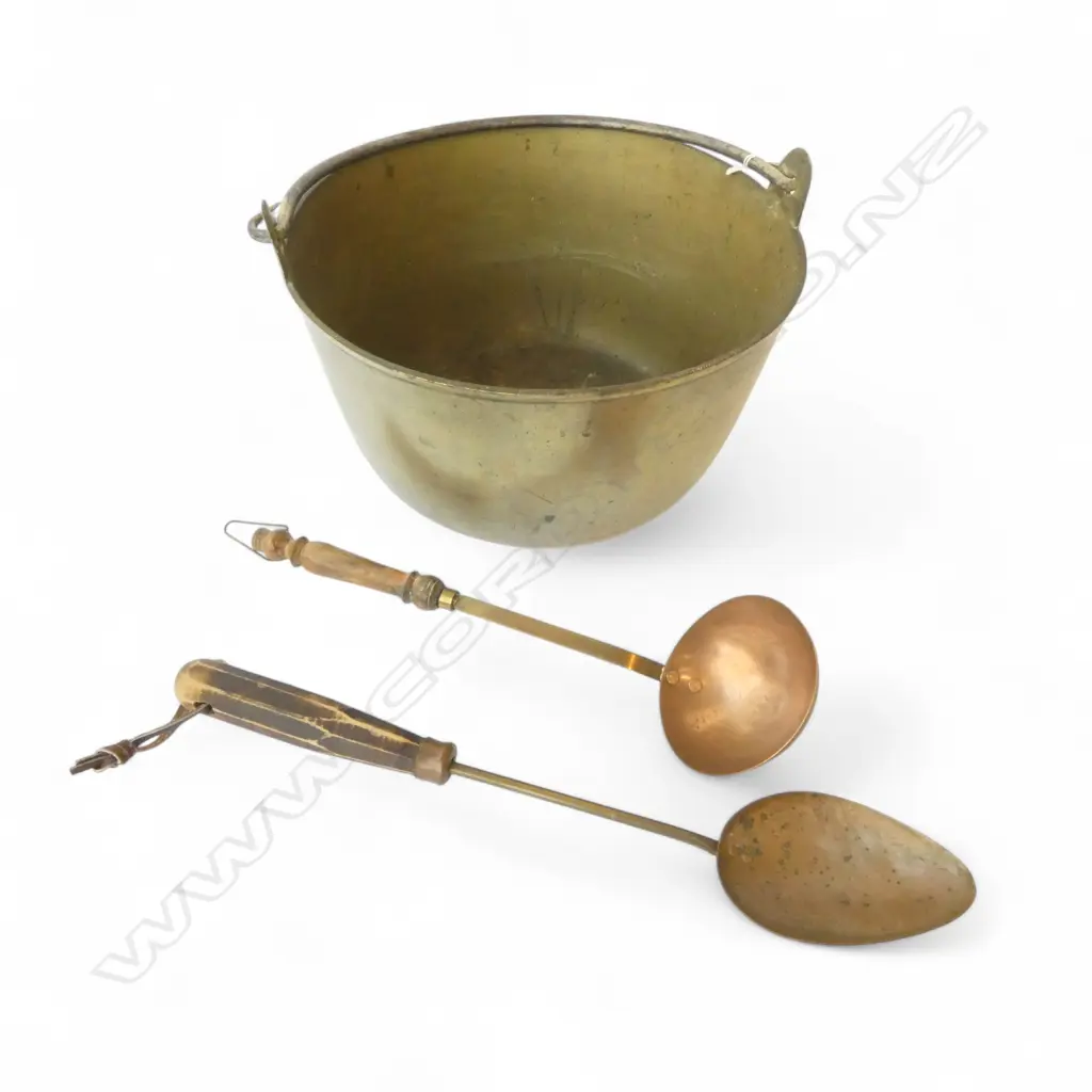 LG CAST BRASS JAM PAN Dia.290mm & 2 OTHERS Image 1++