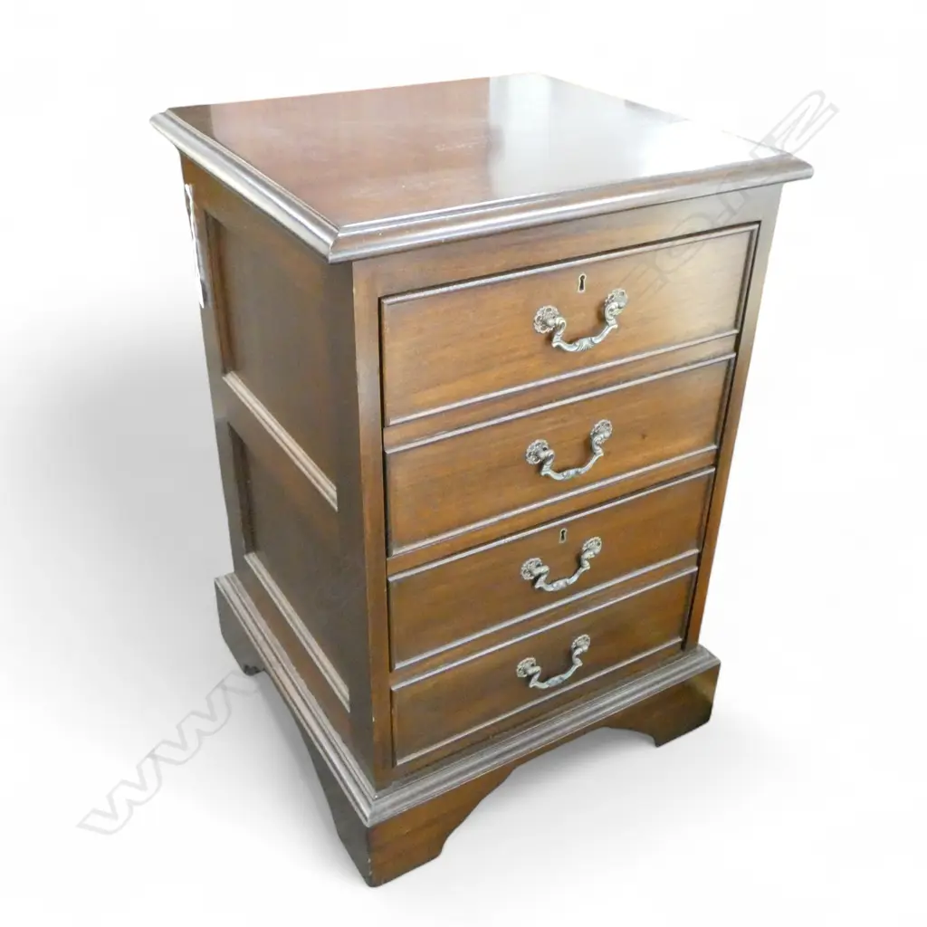 MODERN ANTIQUE STYLE FILING CABINET DRAWERS panelled sides Image 1++