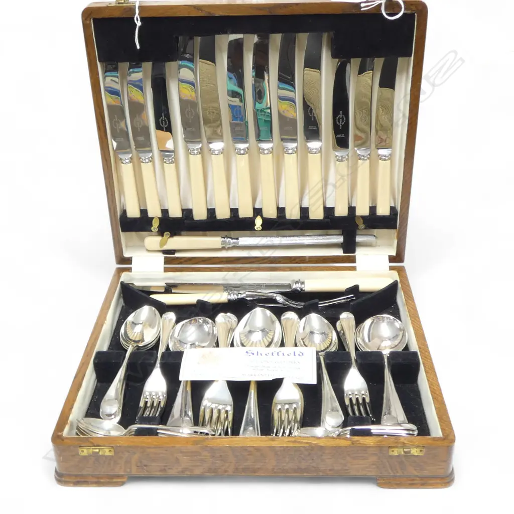 SHEFFIELD EP CUTLERY CANTEEN W.360mm Image 1++