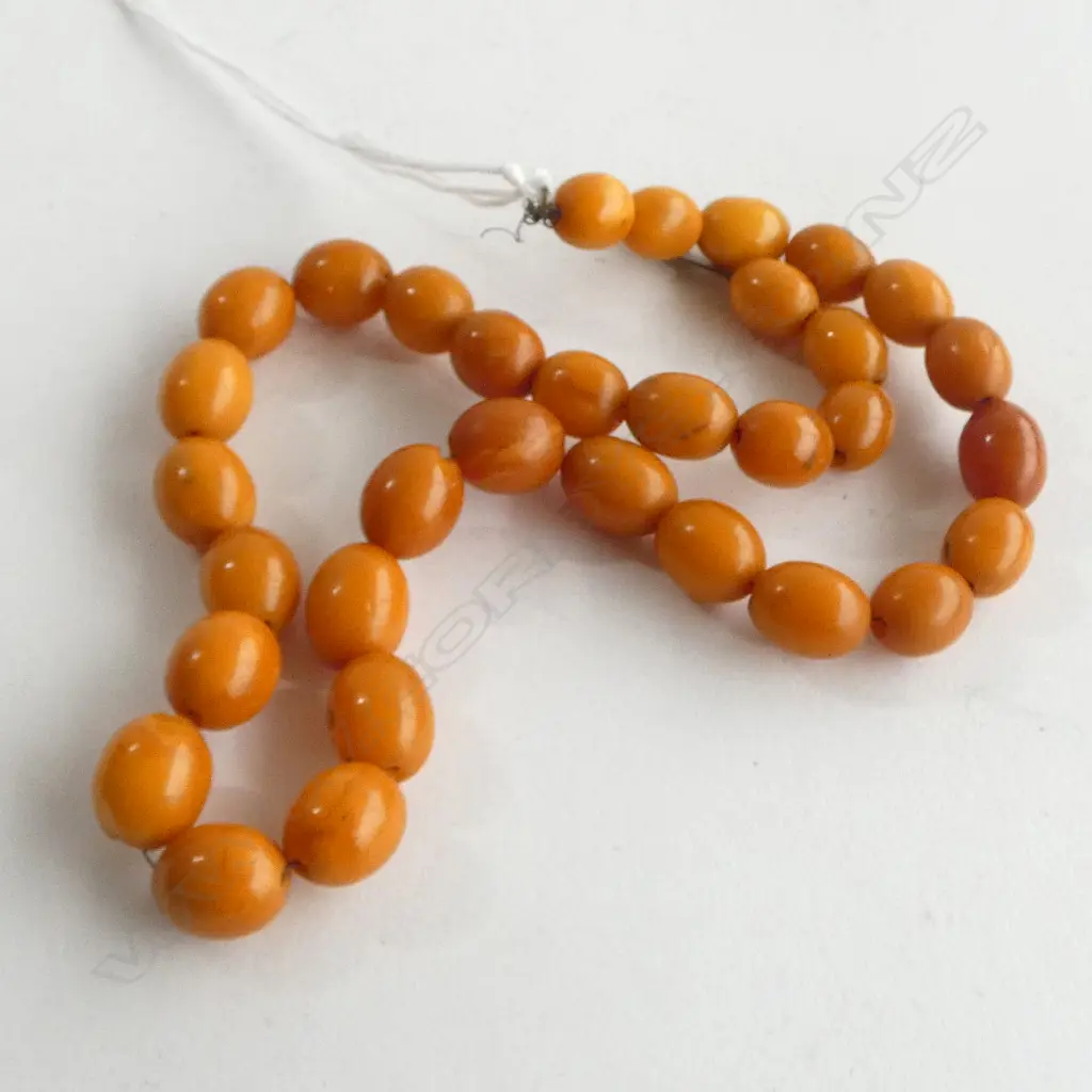 AMBER STYLE NECKLACE, L.400mm Image 1++
