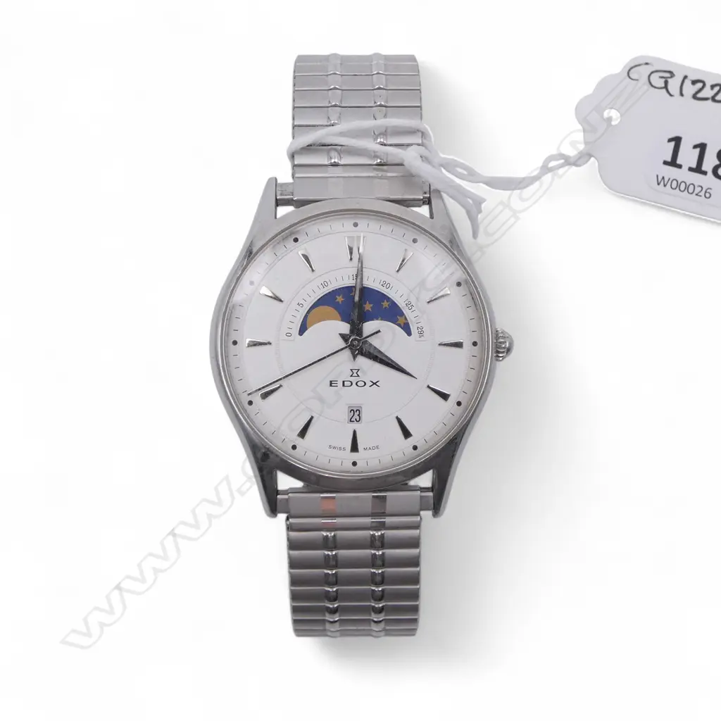 EDOX MOONPHASE WRISTWATCH Image 1++
