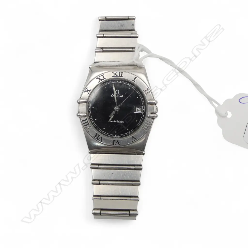 VINTAGE OMEGA CONSTELLATION  GENT'S WRISTWATCH stainless not running  Image 1++