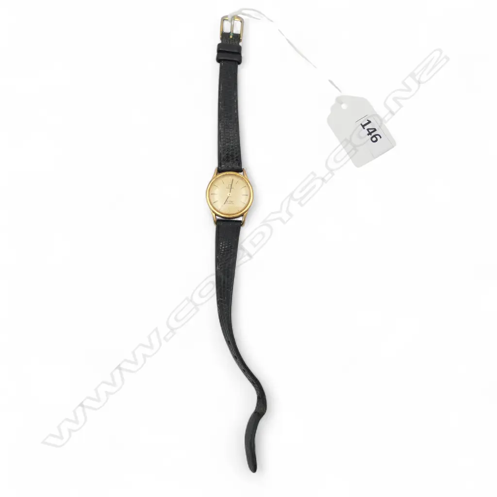 VINTAGE OMEGA quartz DE VILLE LADIES WRISTWATCH  not running  Image 1++