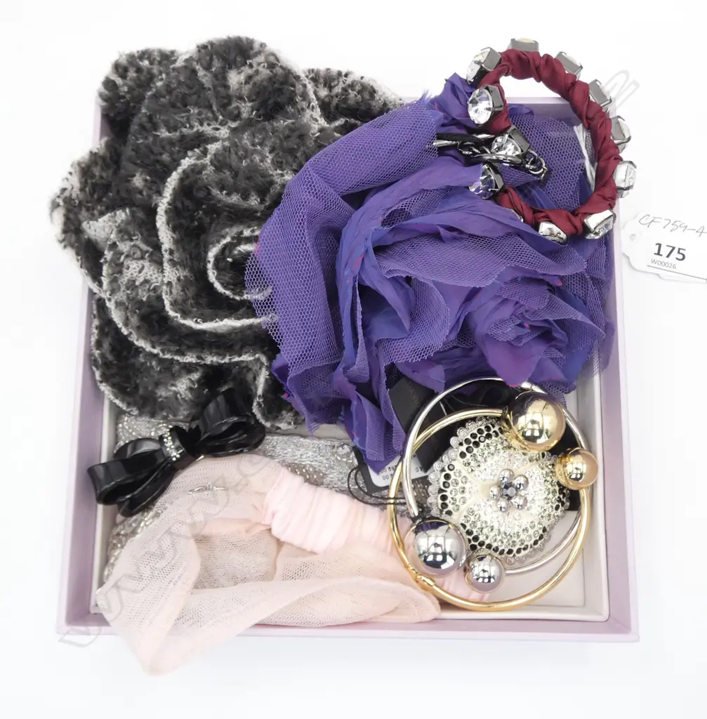 ASST. HAIRPIECES, HAIRCLIP, BROOCH & BRACELETS Image 1++