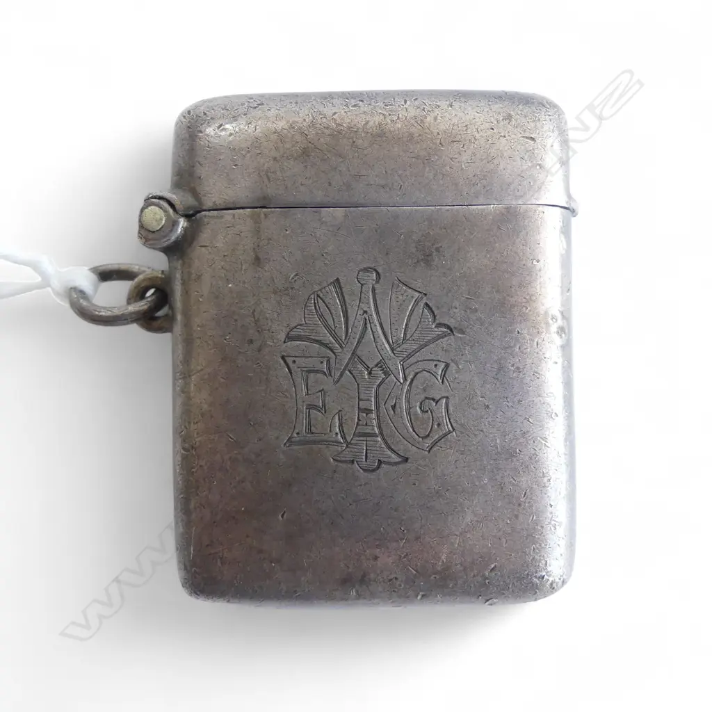 SILVER VESTA BIRMINGHAM 1913. 29gms Image 1++