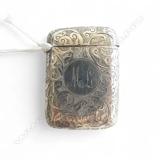 S/SILVER VESTA BOX 18GMS