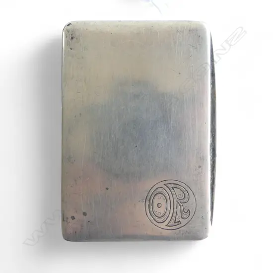 CONTINENTAL SILVER SNUFF BOX 64gms