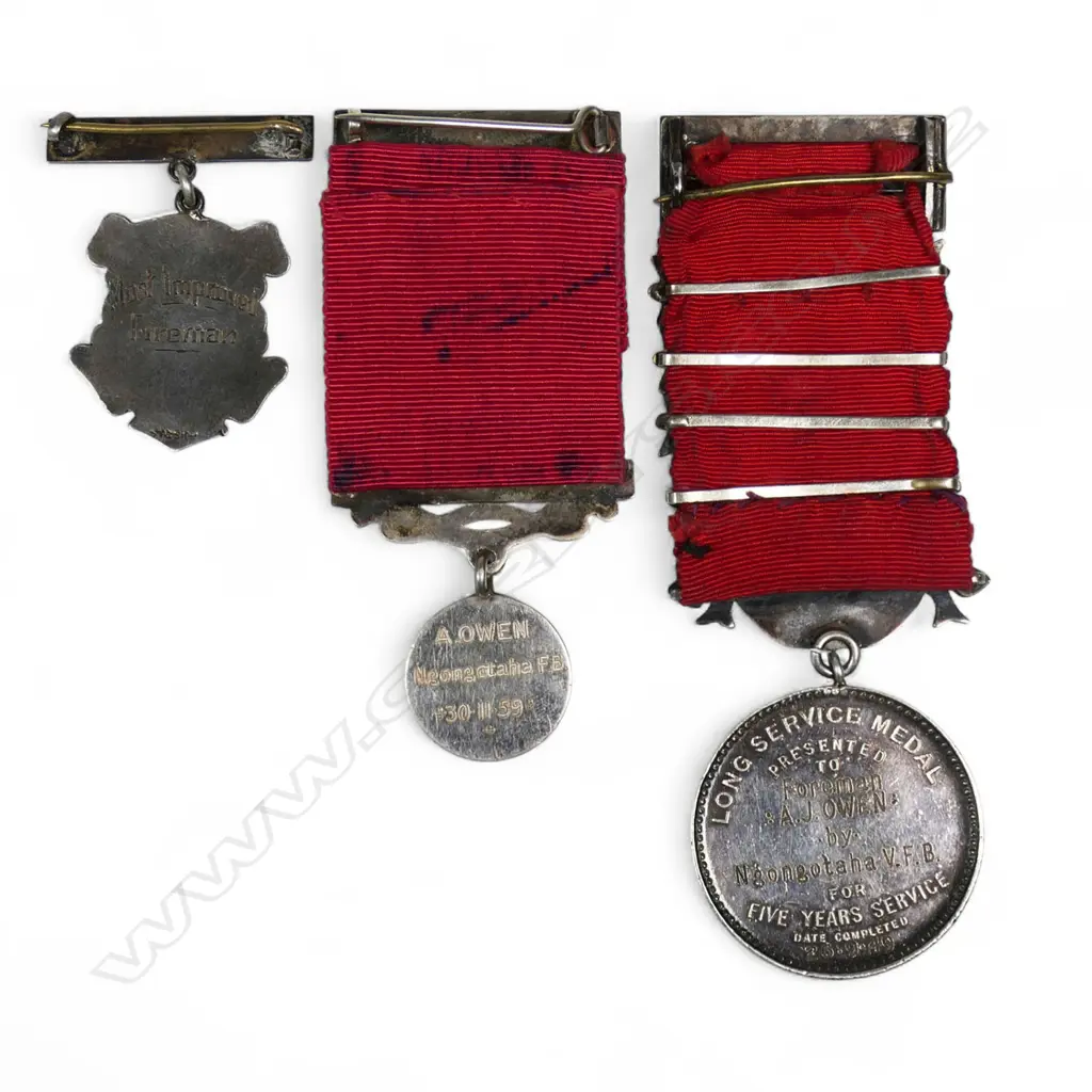 Three UFBA medals to Foreman A.J. Owen (Ngongotaha), Image 1++