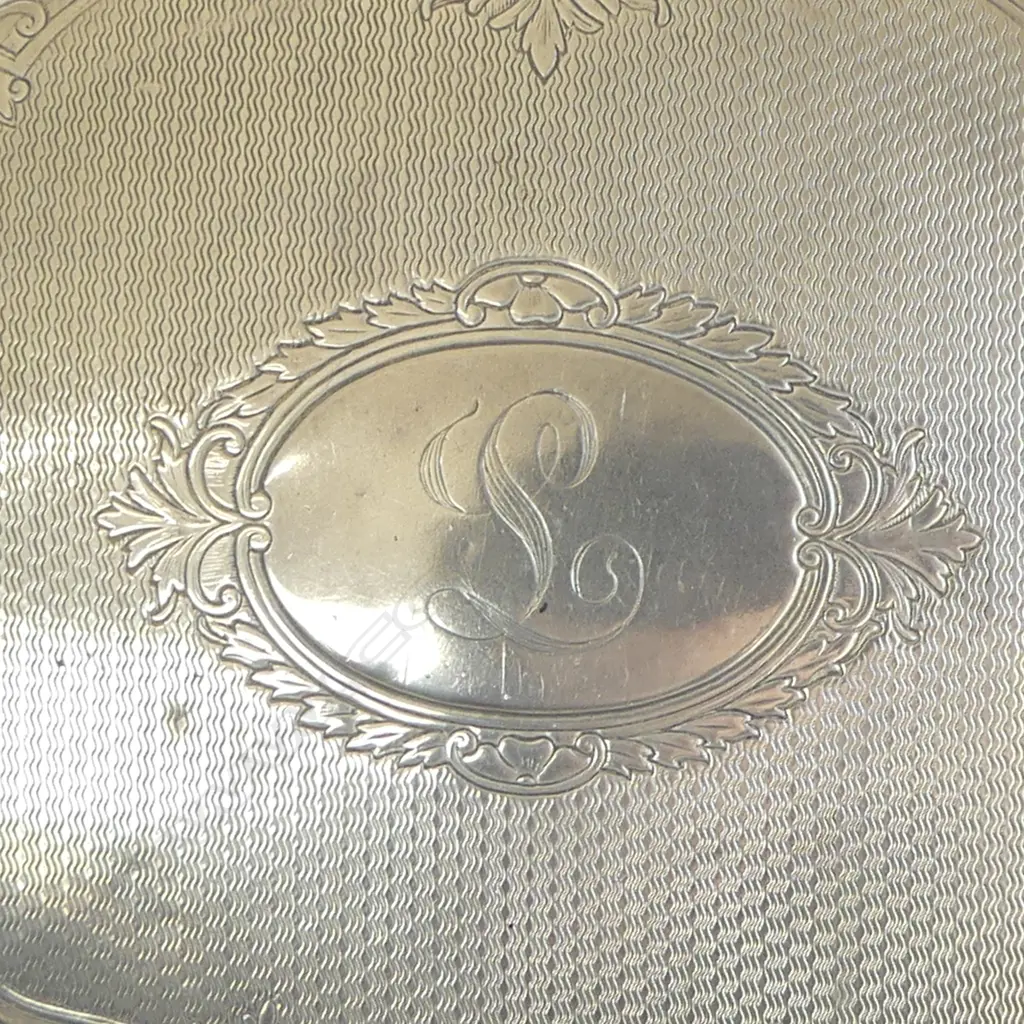 STG SILVER HAND MIRROR 255x170mm Image 1++