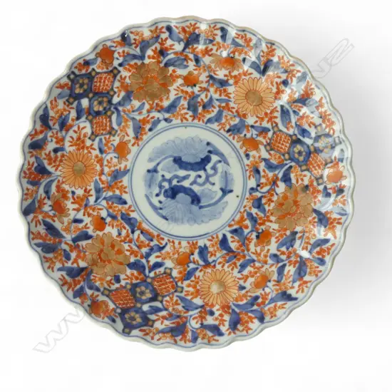 JAPANESE IMARI PLATE 250mm dia