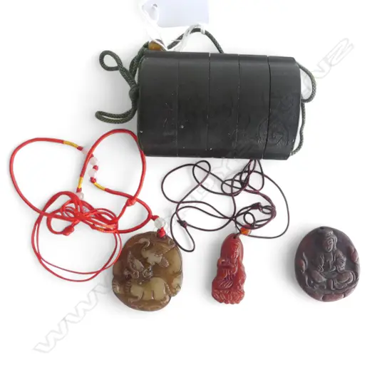 4 ORIENTAL NECKLACES