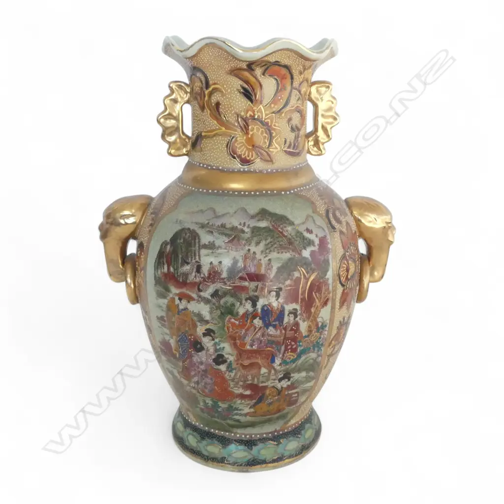 MODERN SATSUMA VASE H.370mm Image 1++