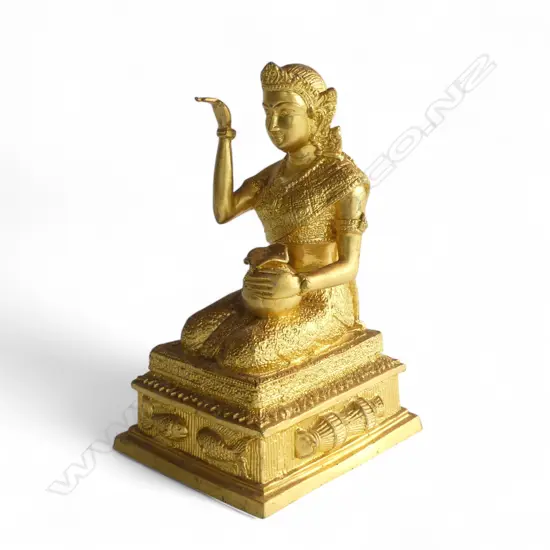 THAI GILT METAL FIGURE H220MM