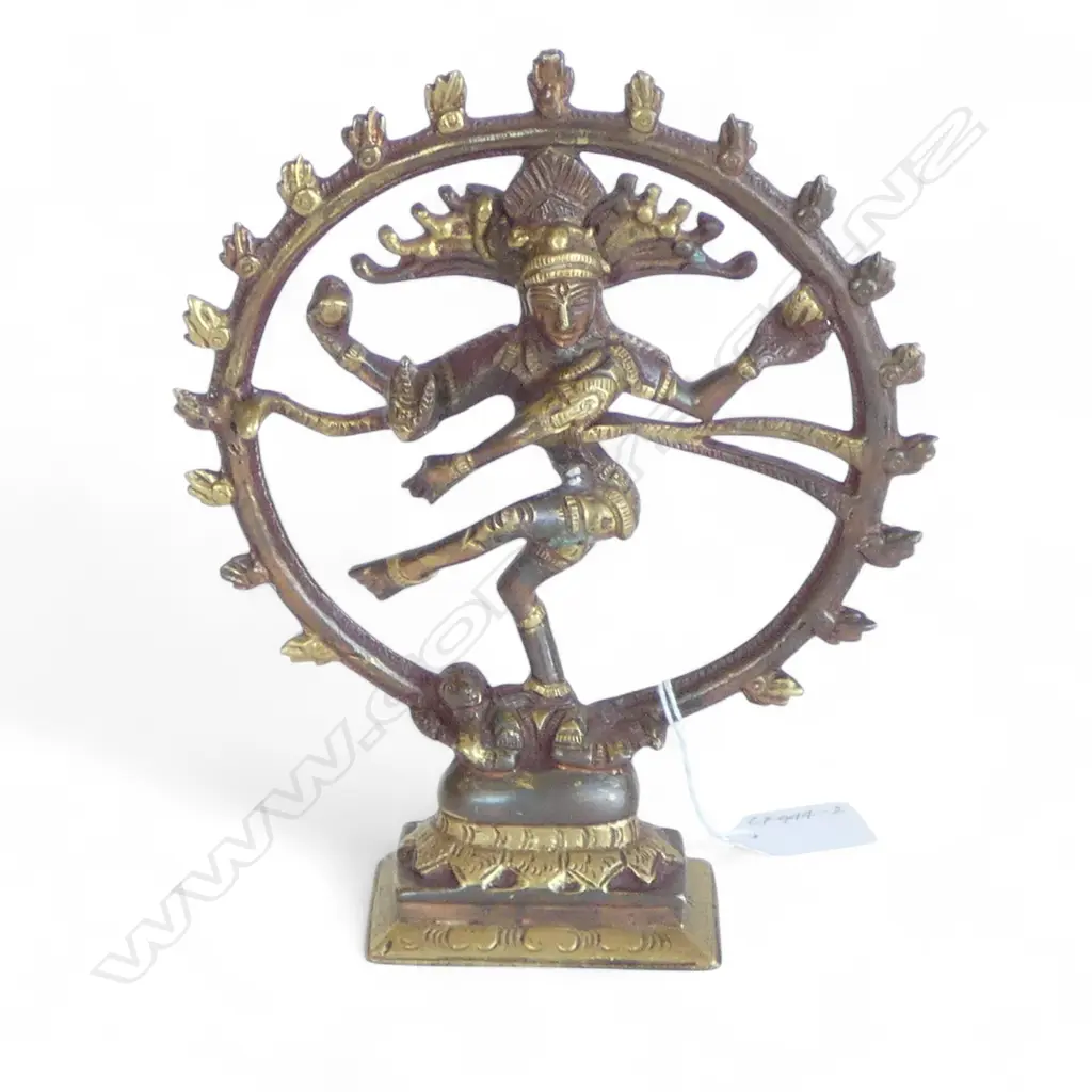 BRONZE STATUE OF NATAJARA (DANCING FORM OF SHIVA), H.215mm Image 1++