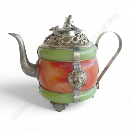SMALL ORIENTAL TEAPOT 