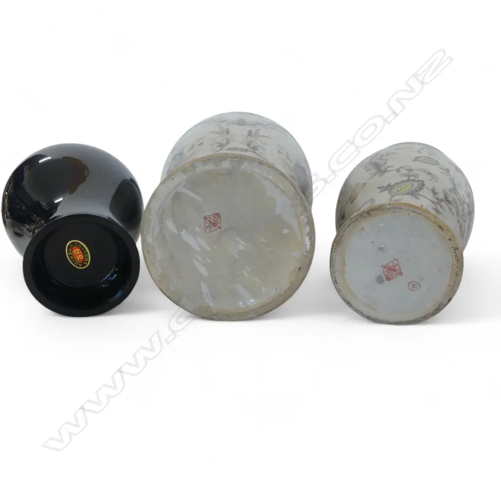 3 CHINESE VASES H.445mm Image 1++
